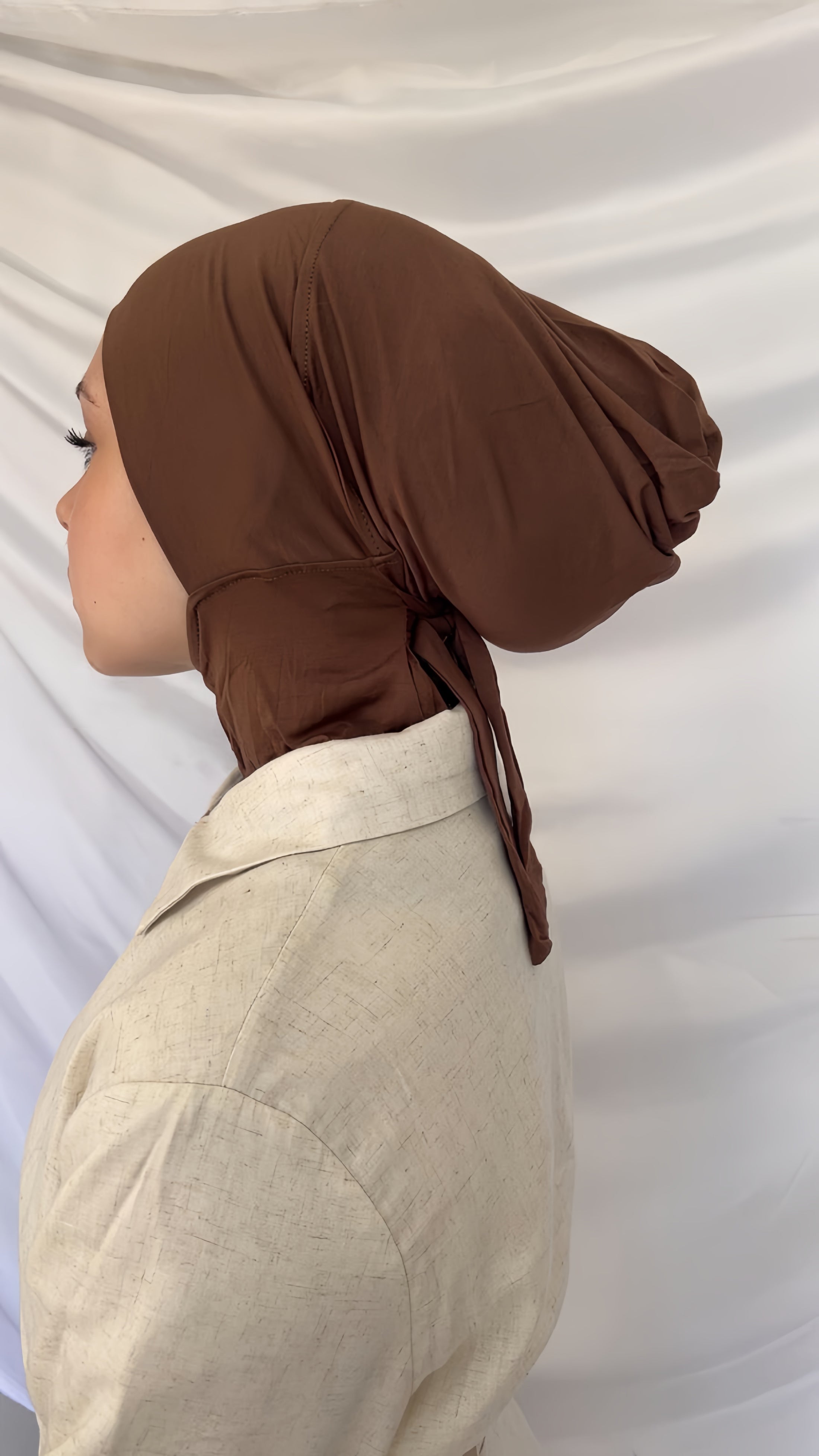 Bamboo Tie Back Ninja Cap