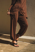 Load image into Gallery viewer, Pants — Brown Active Swimwear