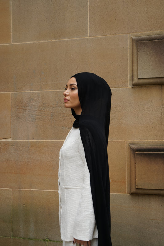 Raven Seamless Rayon Hijab only