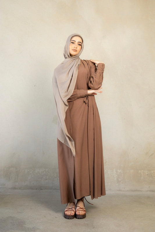 Bamboo Taupe Non Slip Cap