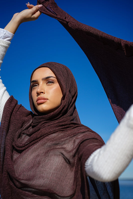 Berry Plum Textured Rayon Set