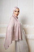Load image into Gallery viewer, Dior Pink Silk Almas Hijab