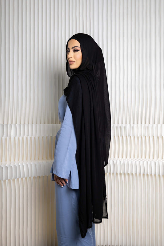 Maxi Black Hijab