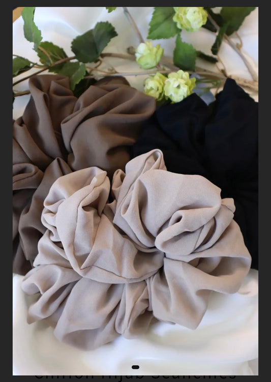 Chiffon Hijab Scrunchie