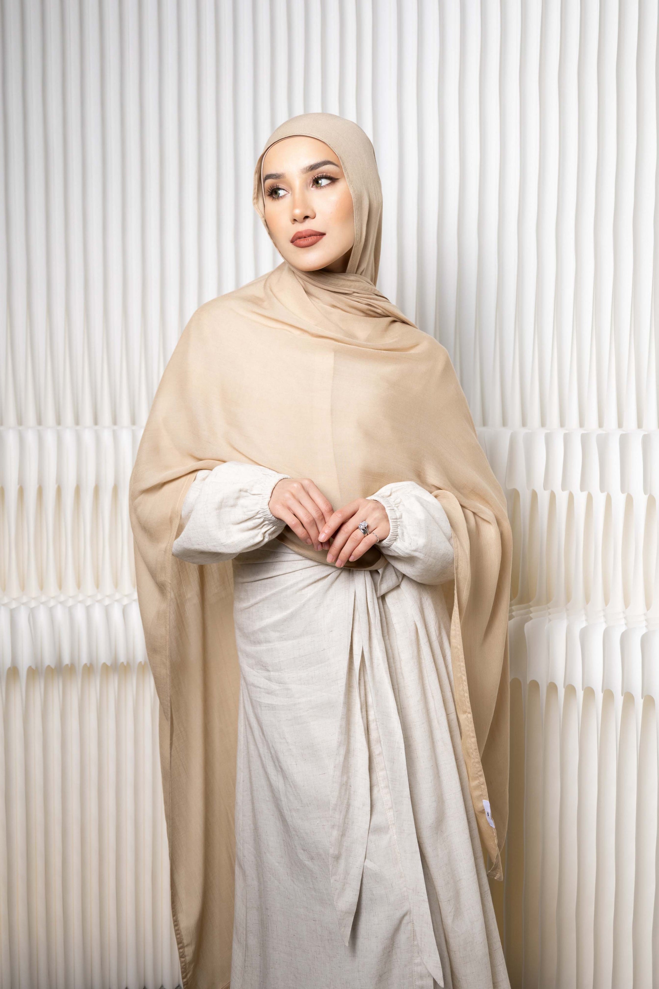 Maxi Modal Buttercream Viscose