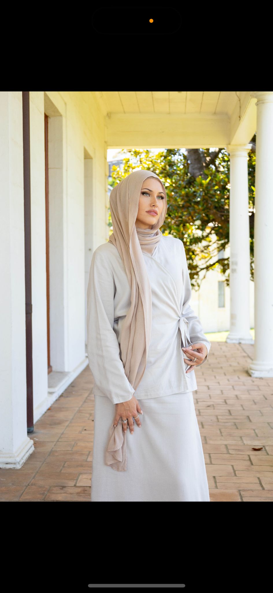 Luxury Nude Modal Hijab
