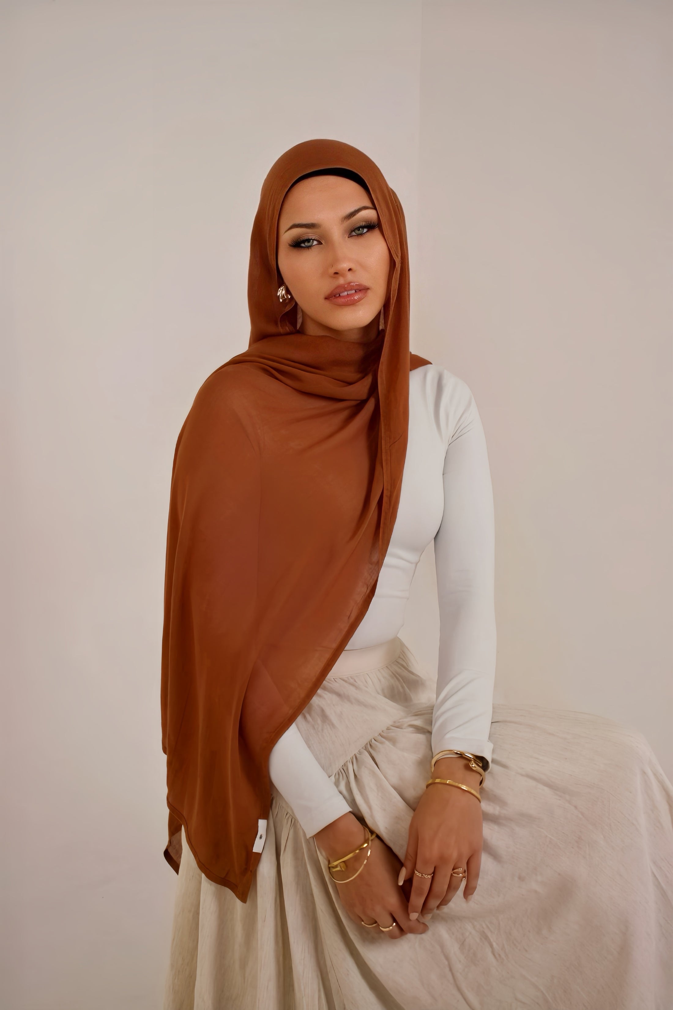 Orange glaze Maxi Modal