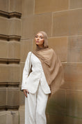 Load image into Gallery viewer, Latte Seamless Rayon Hijab