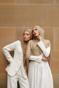 Load image into Gallery viewer, Pistachio khaki Seamless Rayon Hijab