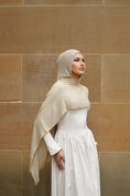Load image into Gallery viewer, Blonde lemon Seamless Rayon Hijab