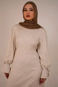 Load image into Gallery viewer, Caramel Latte Hijab & Non Slip Cap set