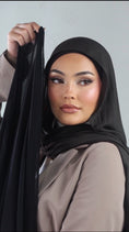 Load image into Gallery viewer, Ganache Brown Velvet Grip Undercap and Hijab Set
