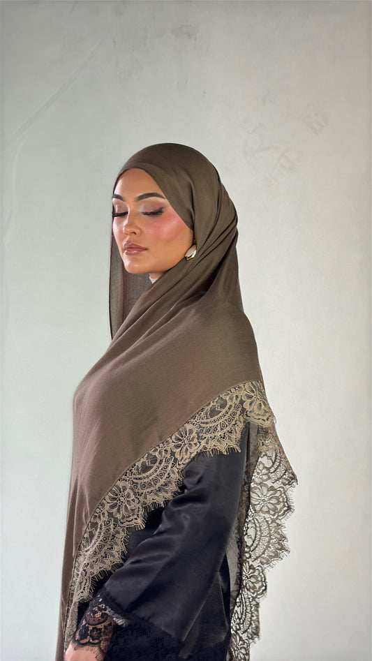 Olive Lace Modal