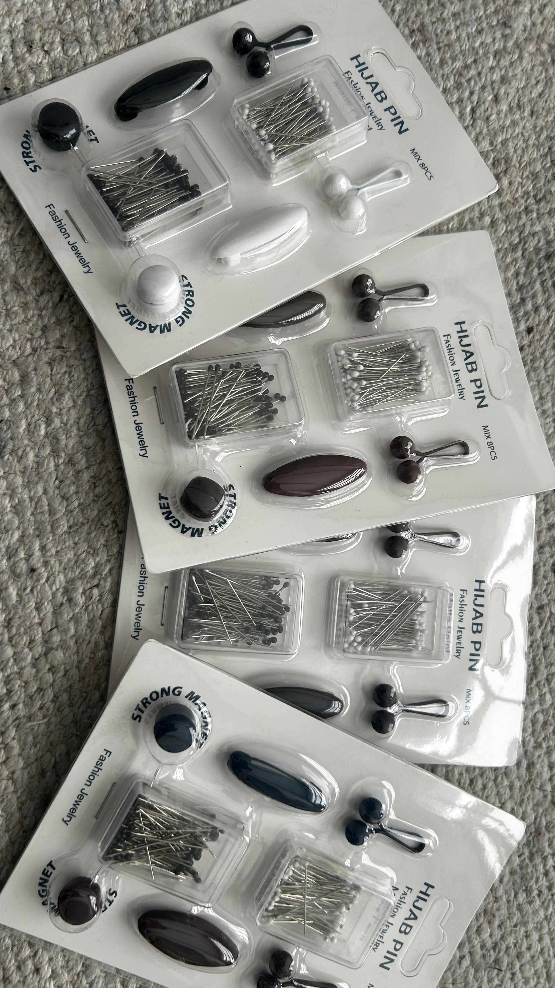 Pins, Magnet, Clip Bundle