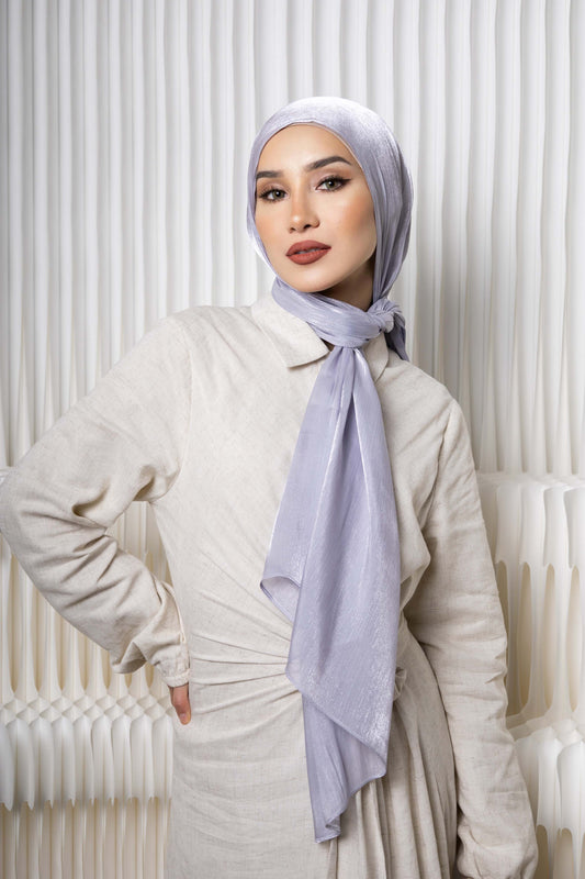 Lavender Silk Almas Hijab
