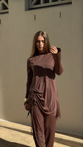 Load image into Gallery viewer, Swimwear Set —Brown Active Modest
