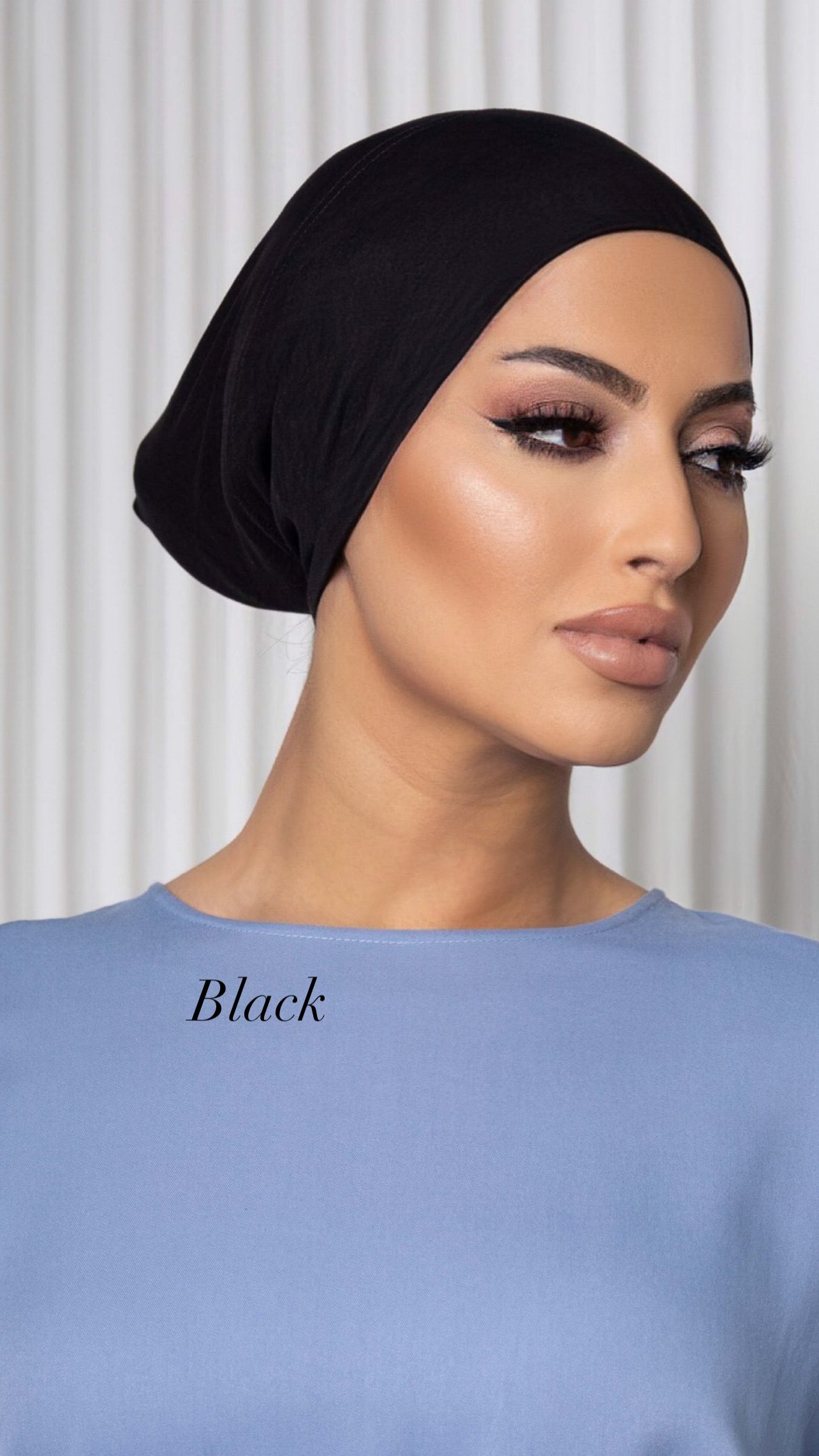 Black Non Slip Cap