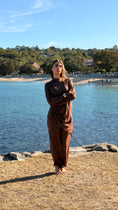 Load image into Gallery viewer, Swimwear Set —Brown Active Modest
