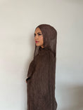 Load image into Gallery viewer, Plum Chocolate Rayon Hijab

