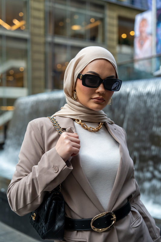 Sand Silicone Grip Undercap & Hijab Set