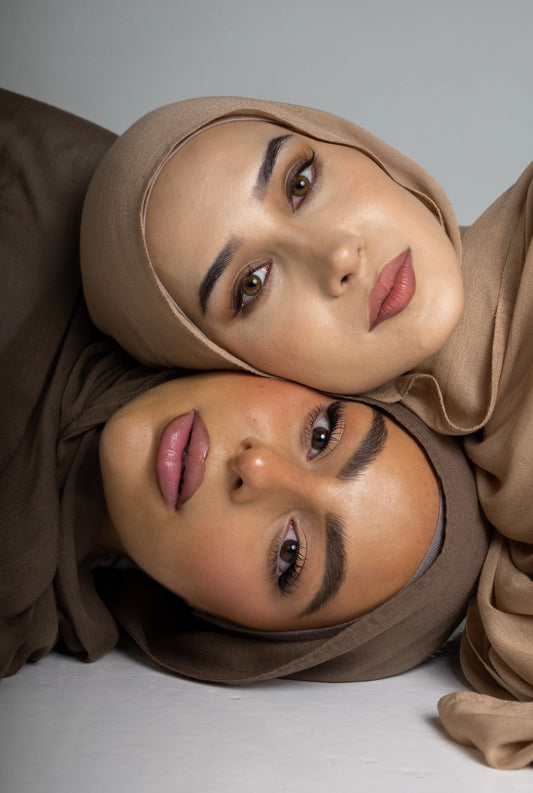 Coffee Viscose Hijab Only