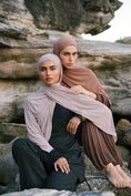 Load image into Gallery viewer, Swimwear Set —Black Active Modest
