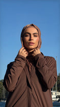 Load image into Gallery viewer, Latte Swim Hijab Wrap
