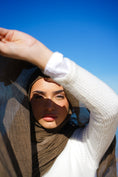 Load image into Gallery viewer, Autumn Chestnut Rayon Hijab
