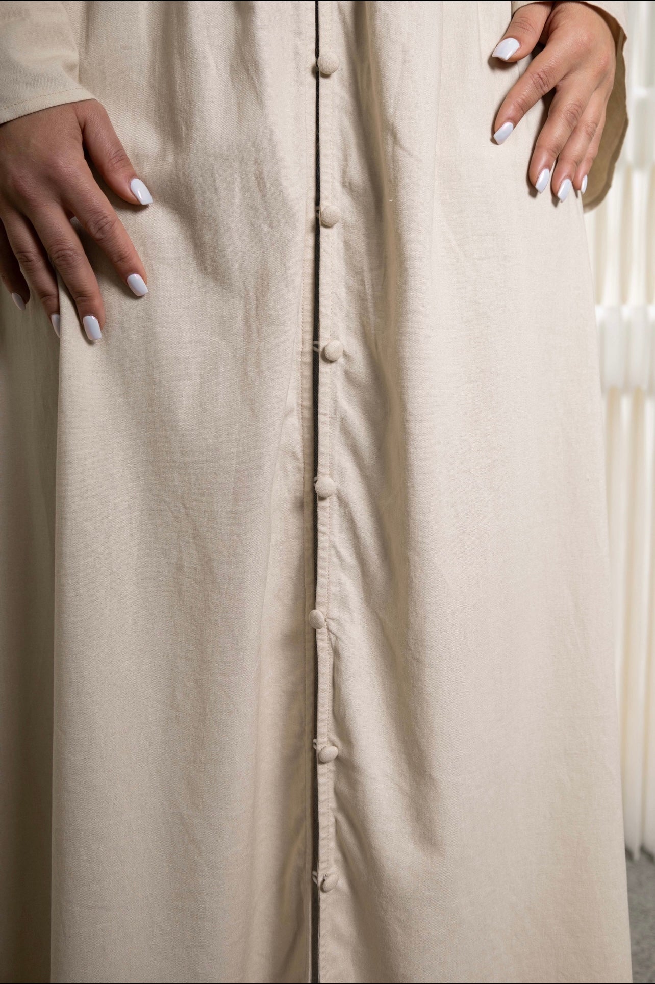 Amira Linen Dress