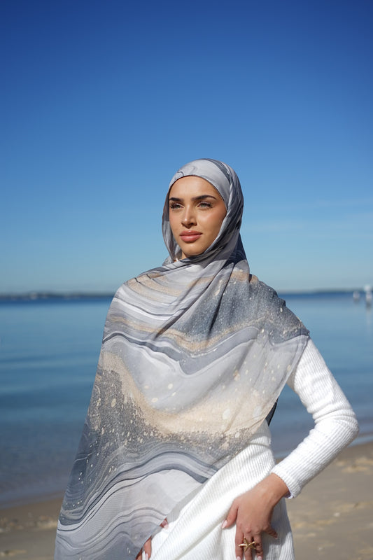 Milky Way Printed Shawl