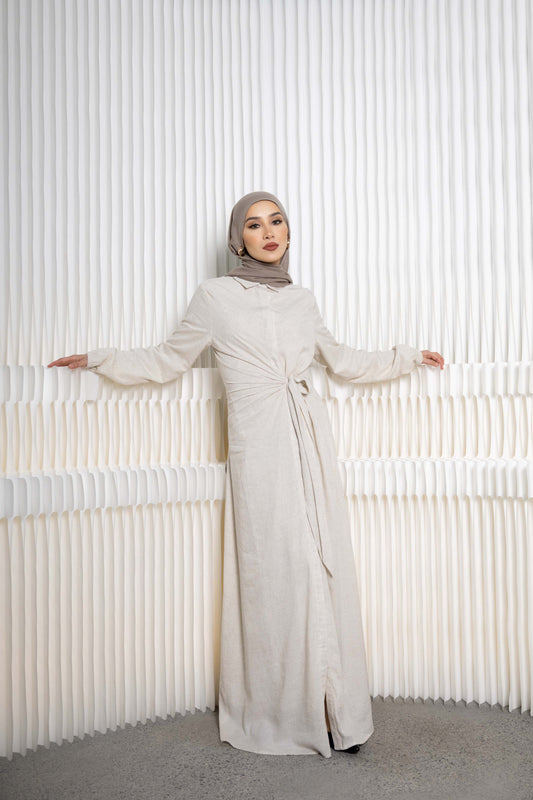 Jamilah Linen Dress