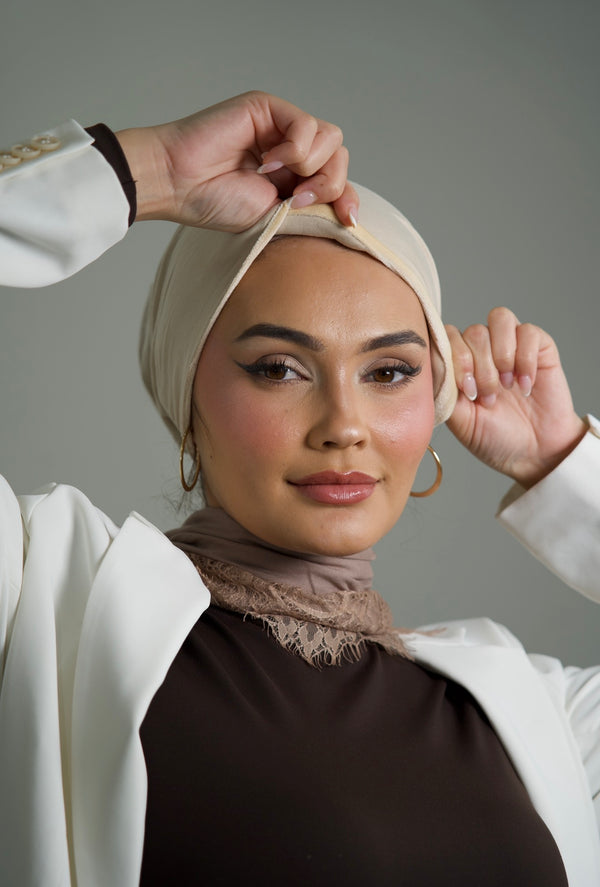 Sand Nude Velvet grip undercap