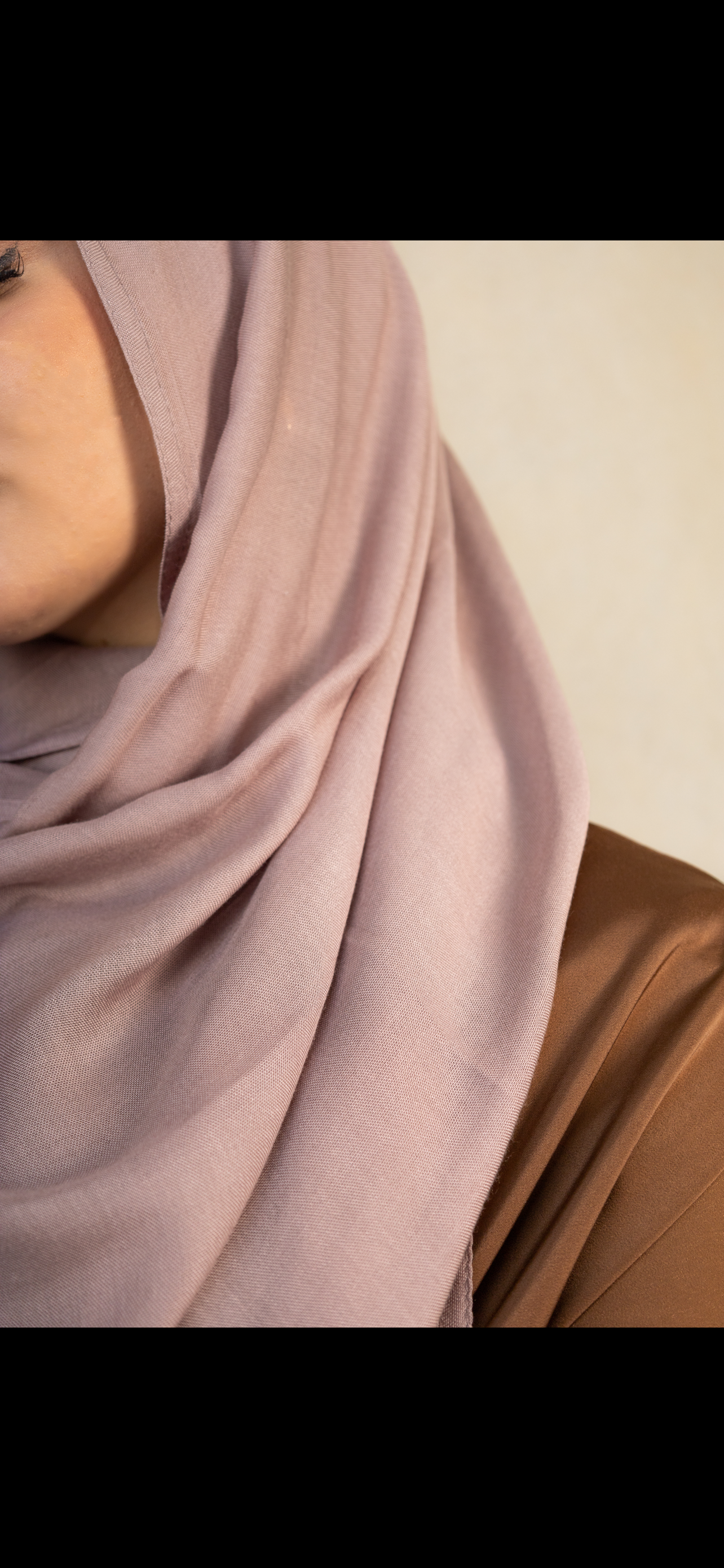 Choc- Mauve Hijab set