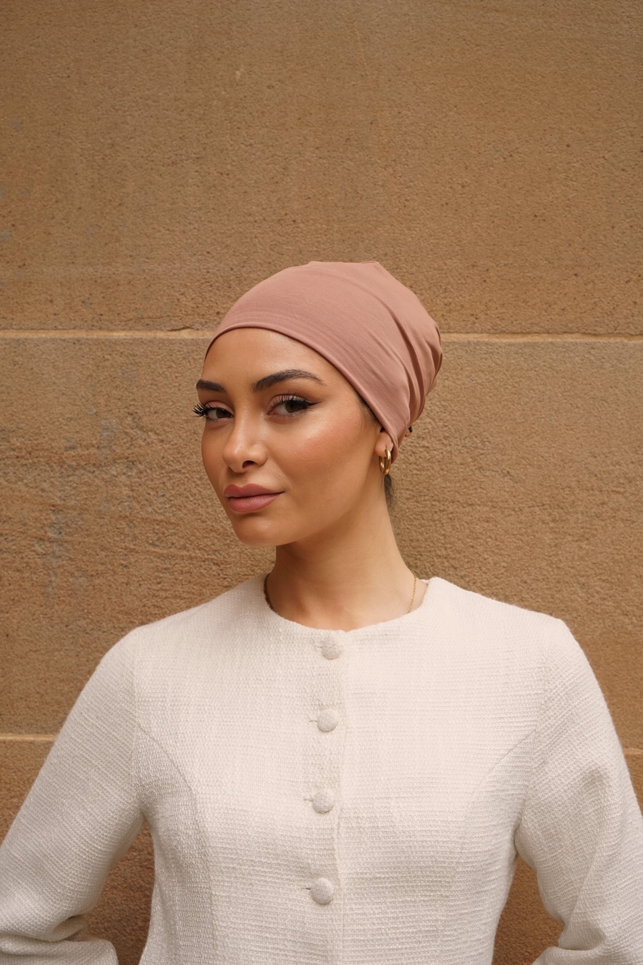 Coral Rose Non Slip Cap