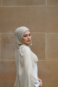Load image into Gallery viewer, Blonde lemon Seamless Rayon Hijab
