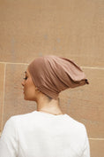 Load image into Gallery viewer, Caramel Latte Hijab & Non Slip Cap set
