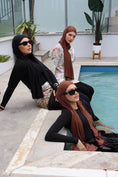 Load image into Gallery viewer, BLACK Swim Hijab Wrap

