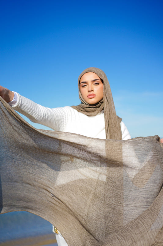 Sandstone Marble Rayon Hijab