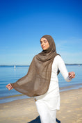 Load image into Gallery viewer, Autumn Chestnut Rayon Hijab
