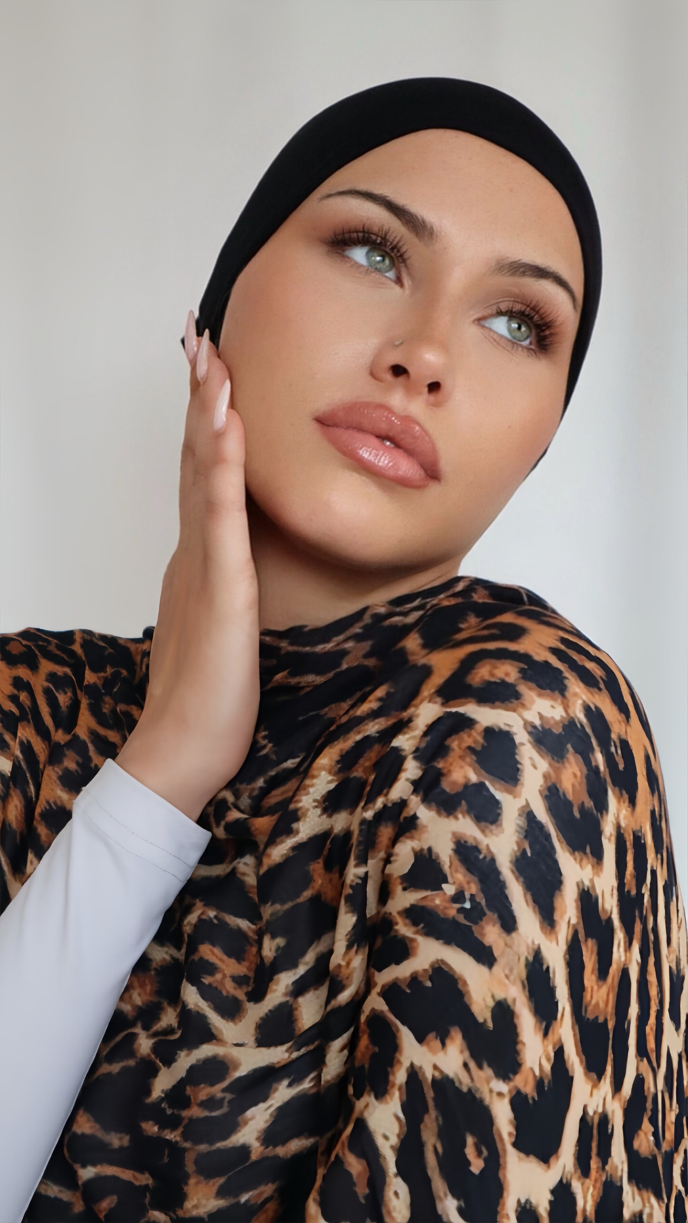 Black Non Slip Cap