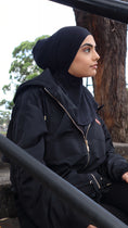 Load image into Gallery viewer, Sports Black Ninja Non Slip / Swim Hijab
