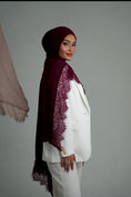 Load image into Gallery viewer, Dark Cherry Lace Modal

