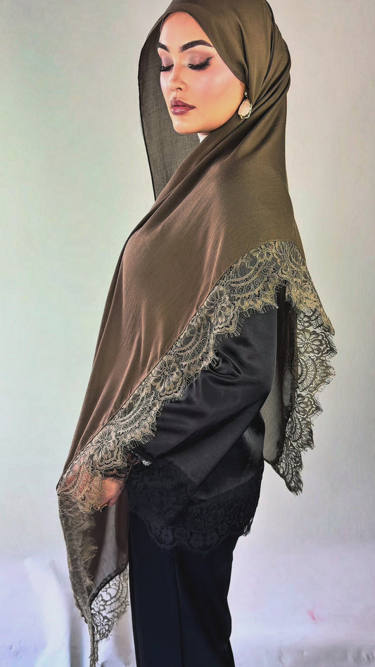 Olive Lace Modal