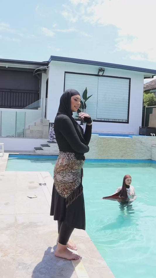 NUDE Swim Hijab Wrap